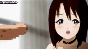 Hentai CuteGirl Drinking Hot Jizzload toon porn and blowjob