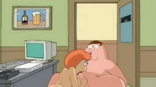 Family Guy Hentai Sex In Office cartoon Blowjobs lois and peter