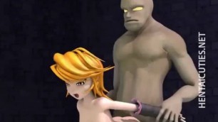 Hentai CuteGirl Bitch Taking Big Dick bigtits busty cartoon and anime