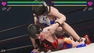 lesbian hentai Fighting Game