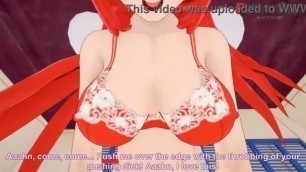 Kushina Uzumaki and Sarada Uchiha Love Triangle Part 4 | Threesome ! hentai