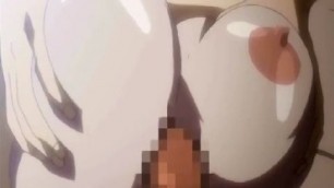 Big Tits Gets Fondled And Sandwiches Cock manga hentai cartoon