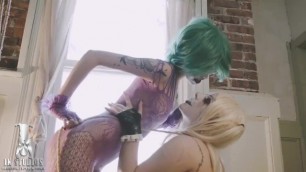 Harley Quinn Joker lesbian [IKstudios}