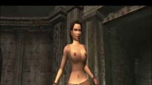 Tomb Raider Lara Croft Nude Mod Porn game of cartoons