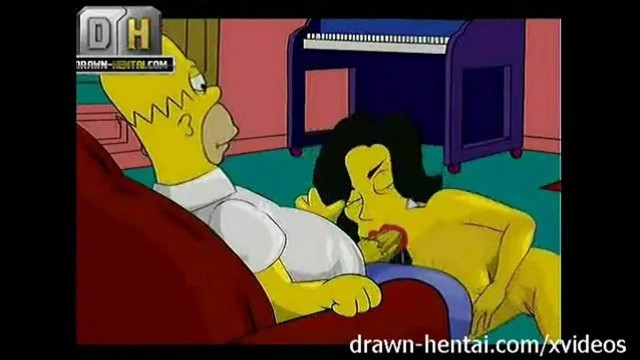 Cartoon simpsons porn threesome