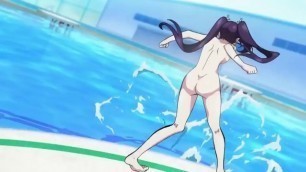 Keijo anime Nude version Naked girls in porn cartoon