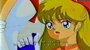 Sailor Moon and Dragon Ball Z parody Asian Cartoon Vintage