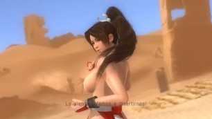 DoA5 Topless Mod - Mai Shiranui Arcade Mode