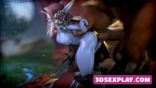 Compilation of Heroes with Big Nice Boobs from Video Games