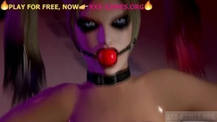 BDSM fuck with harley quin, xxx 3d game