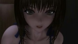 3D Futanari Virgin Cums In Teen Mouth!
