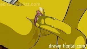Simpsons Hentai Cabin Of Love homer animation and Funny