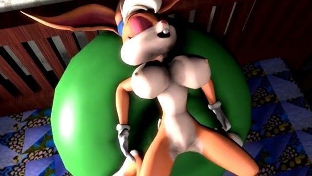 Lola Bunny Masturbates Big Tits