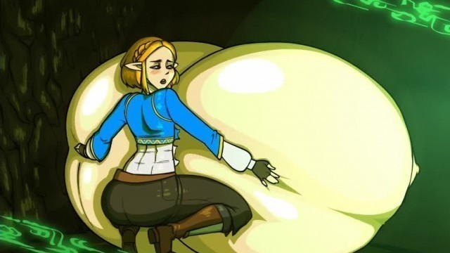 Tail-Blazer - Zelda Breast Expansion Animation (with Vocals)