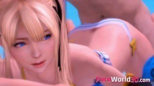 Busty Video Games Whores with Little Pussies Gets a Big Thick Dick