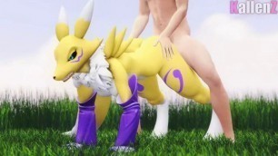 Renamon Furry Porn Animations by Kallenz and Furromantic