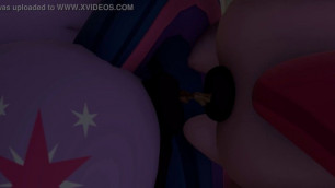Pinkie Pie and Twilight Sparkle Anal Vore Anna | SFM 3D Animation