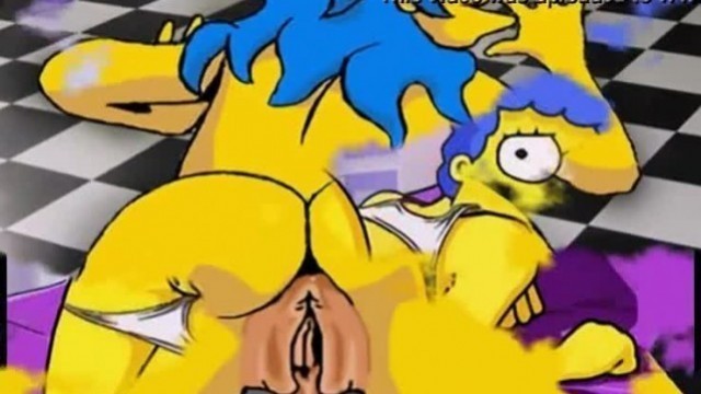 Simpsons parody hentai hard sex