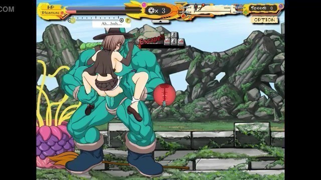Witch girl hentai game new gameplay . Cute girl having sex with goblins and orks in hot sexy hentai ryona game