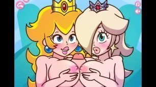 Princess Peach & Rosalina Titfuck (PeachyPop34)