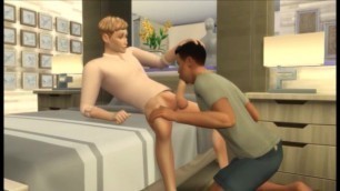 2 sexy twinks bareback | Sims 4