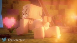 Silin Pleases her Man to try and get him to Cum inside(MINECRAFT PORN ANIMATION)