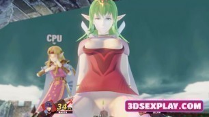 3D Characters with Big Nice Tits Enjoying Sex