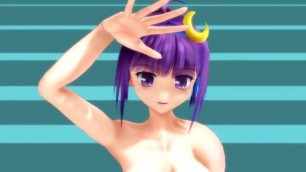 [MMD] Yeah Oh Ahhh Oh!Patchouli Knowledge-[R-18]