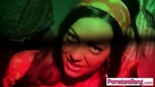 Slut Horny Pornstar (Abigail Mac & Jessa Rhodes) Love To Ride A Monster Cock On Cam video-01