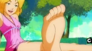 Anime Cartoon Foot Fetish Tease
