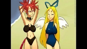 Disgaea- Chapter:69 Etna and Flonne at the Beach