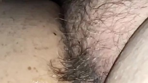 LICKING WIFES NASTY HAIRY PUSSY