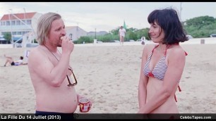Vimala Pons nude and sexy bikini in movie