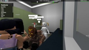 Two ROBLOX lovers doing weird shit in the bathroom | Hot ass porn shit