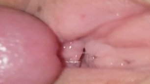 rubbing my dick on her pussy