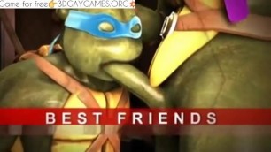 teenage mutant ninja turtles have sex in the room free 3d gay game