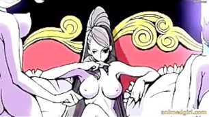 Princess hentai hot fingering shemale anime pussy