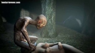 Gollum fuck a young lady part 1 / part 2 on hentai-forever.com