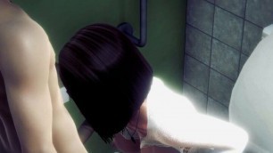 Hentai Uncensored 3D - Amaia Handjob and cunnilingus
