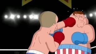 Family Guy boxing scene