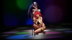 Dancing Kokoro's Hypnosis Sex Dance (3D MMD) By 古い