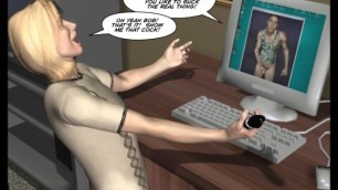 GAY BDSM NIGHTMARE! 3D Gay Cartoon Animated Comics Bondage S&M