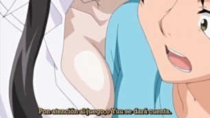 Delicate Hentai Couple First Time Anal Creampie