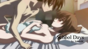 School Days Game - BIG Film [2d Hentai, 4K A.I. Upscaled, Uncensored]