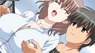 Hentai Beautiful Busty Girl Has Passionate Sex