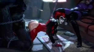 The Bat Fucking The Clown Queen Harley
