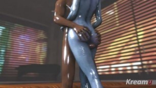 mass effect Liara foreplay before sex part 1/3