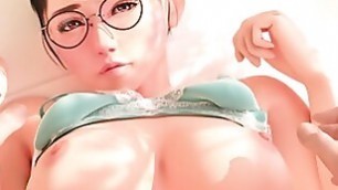 Watch 3D Hentai Spectacled Sensei&#'s Reward Diary