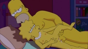 Lisa x Homer hentai animation by SFAN