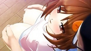 Awesome Anime.com Cute girl becoming sex toy 4P, bukkake, foot, tits more